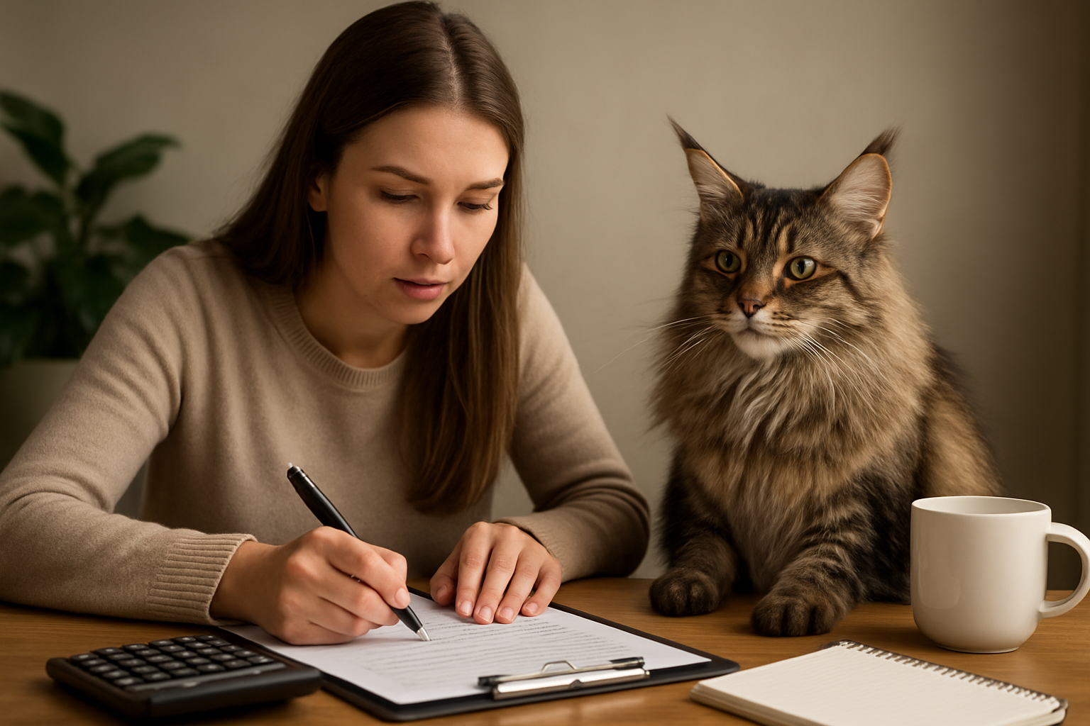 Illustration for Budget and Time Planning: First-Year Reality Check related to characteristics of a maine coon