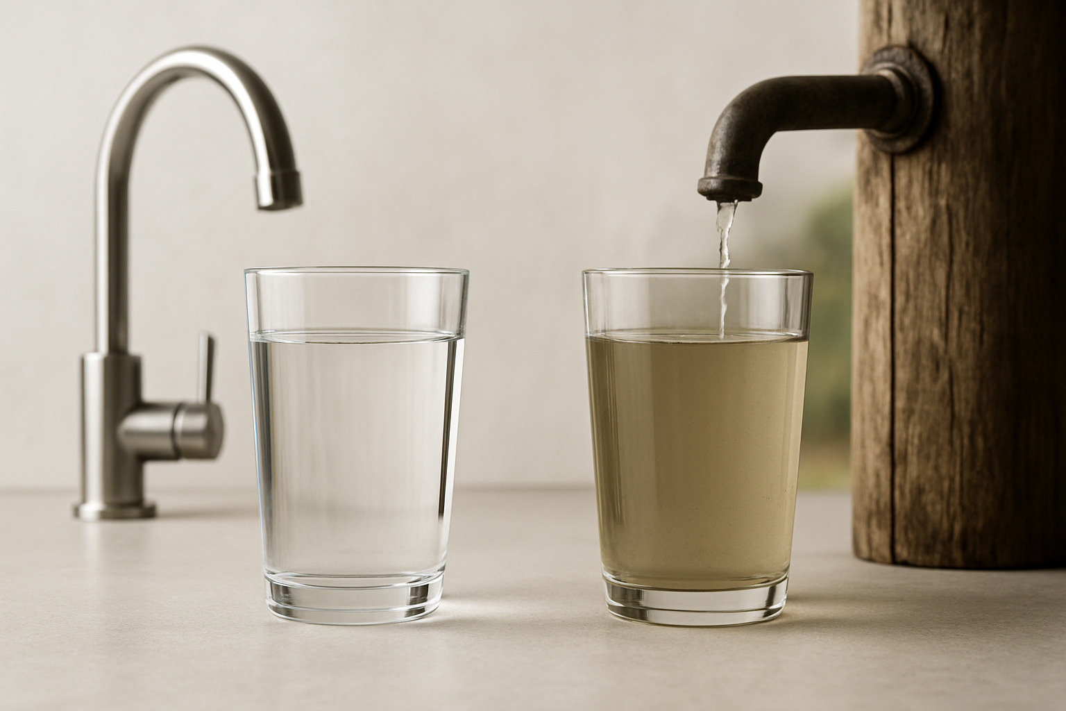 Illustration for City Water vs. Well Water: Low-Waste Choices That Actually Fit Your Source related to blog post for 2025-11-08