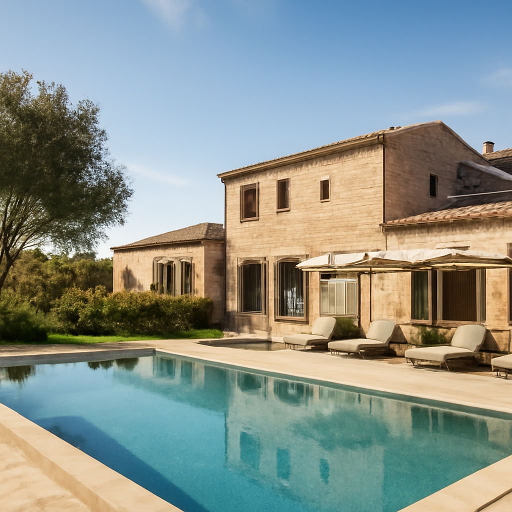 Illustration für Vila Nova Suites &amp; Spa: Adults Only Boutique mit mallorquinischer Seele bezogen auf finca hotel can can canals &amp; spa 4 * campos mallorca
