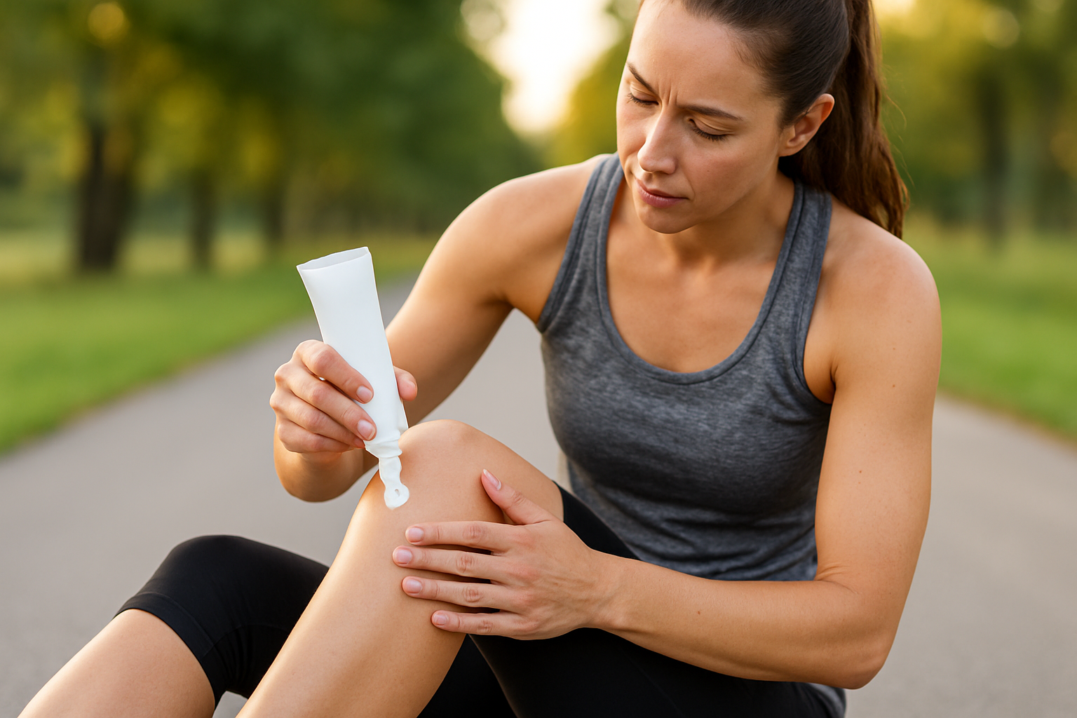 Illustration for Real-world snapshots: how people use cooling cream to stay active related to cooling topical cream for muscle and joint pain