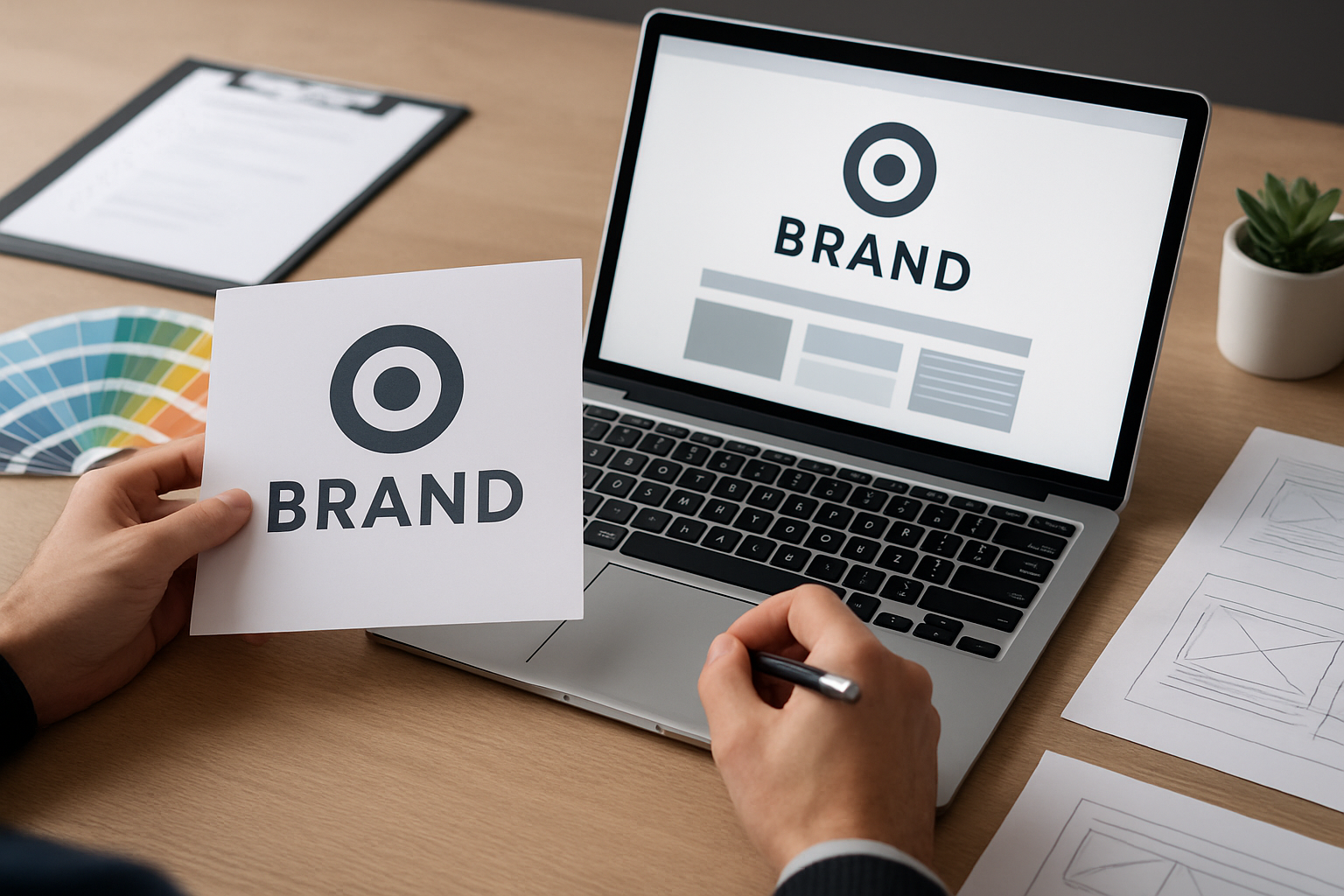 Illustration for From Brand to Website: Turning Strategy into a High-Performing Experience related to brand identity