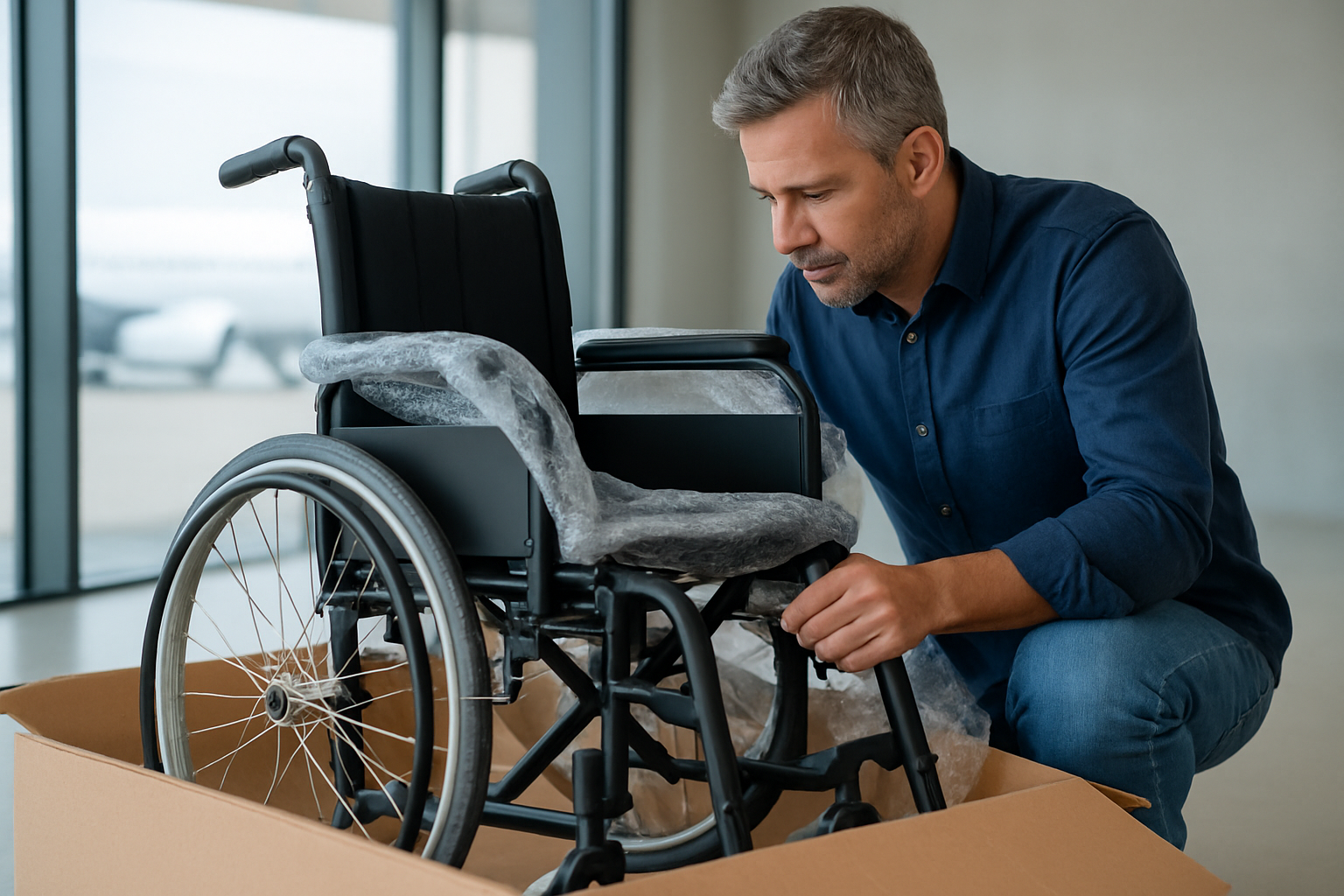 Illustration for Protecting Your Chair: Prep, Handoffs, and Damage Claims related to mobility device travel regulations