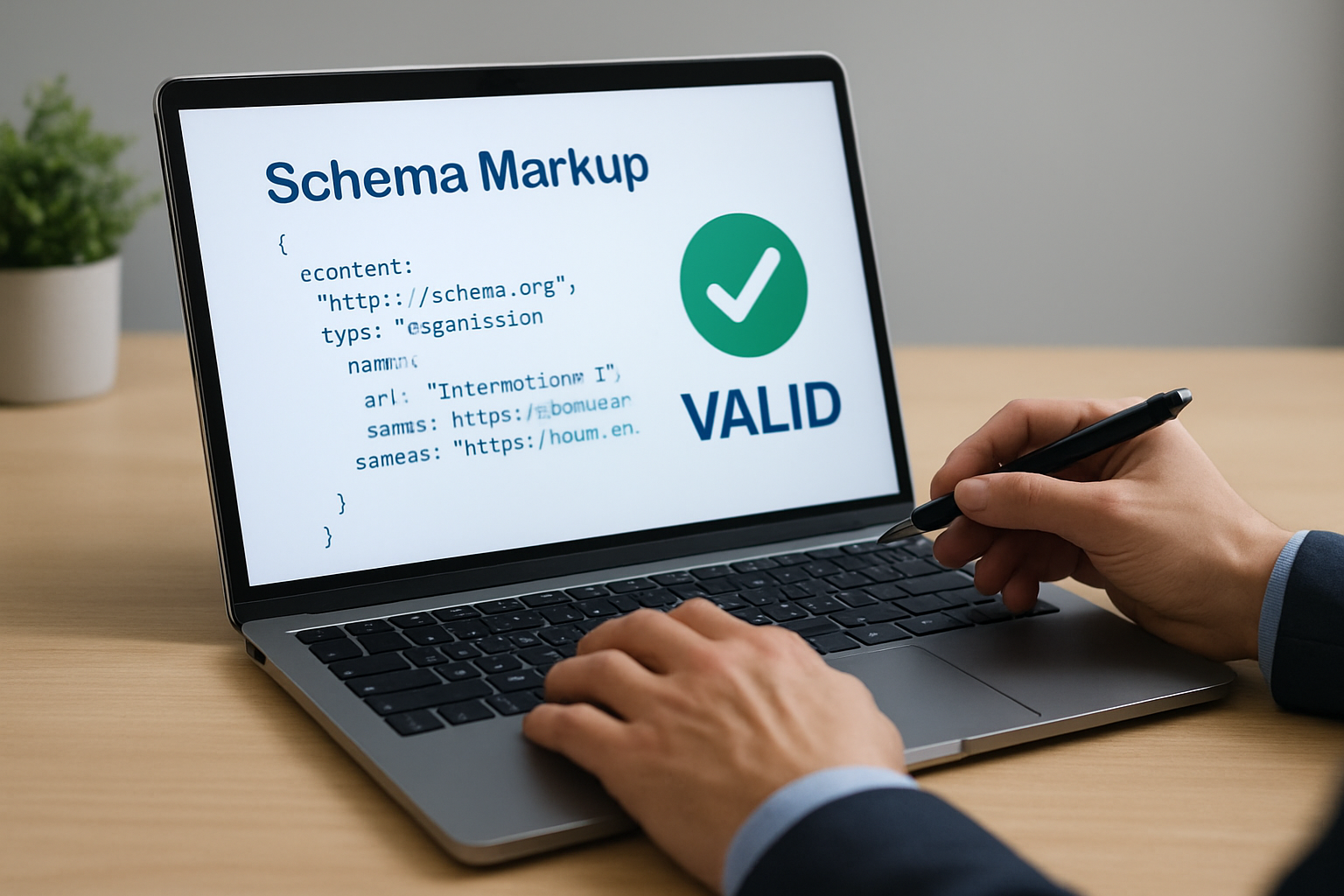Illustration for Real-World Wins: CTR Rebounds with Internetzone I related to schema markup validation