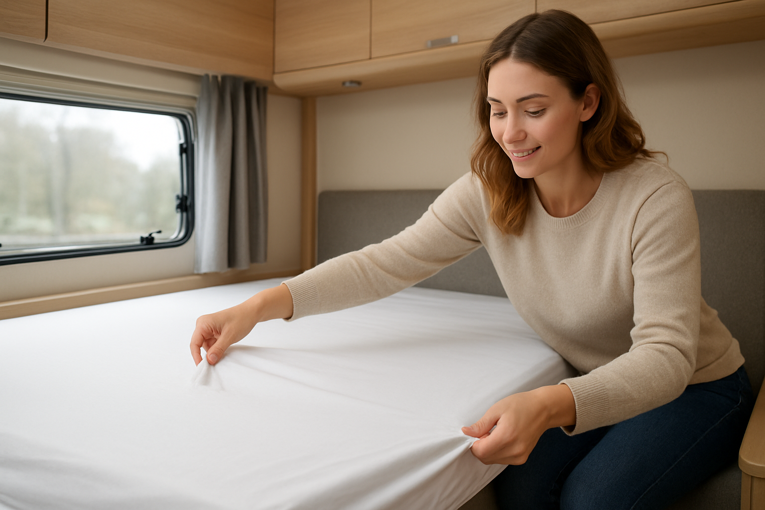 Illustration for Prijs, service en levertijd: wat kun je verwachten van Dexitex related to hebben jullie sens ice hoeslakens voor caravans