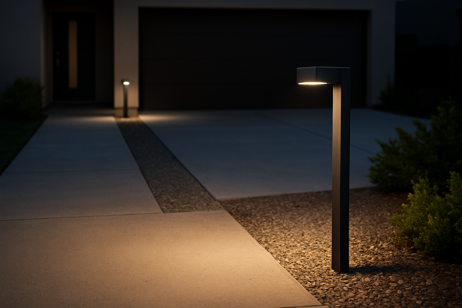 Illustration for Design Strategies: Aiming, Heights, and Spacing to Prevent Glare related to driveway illumination