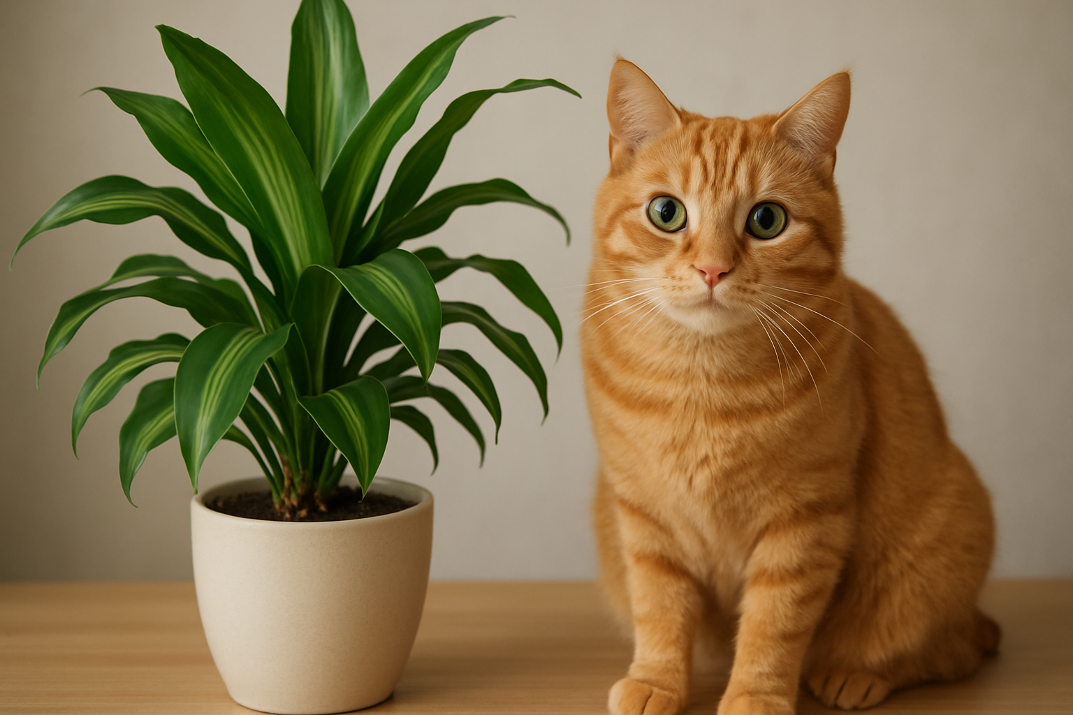 Illustration for Safe Alternatives You Will Love as Much as Your Cat Does related to dracaena toxic to cats