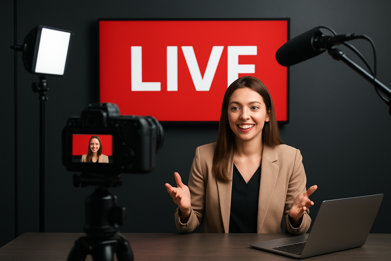 Illustration for Why Partner with Livestream Company (Livestream Co) related to youtube live streaming brisbane