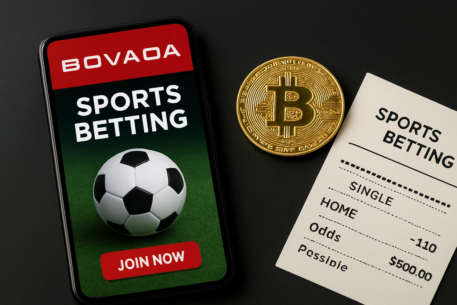 #6 Bovada — All-in-One Book With Crypto Perks - top Bitcoin sports betting sites with welcome bonuses guide