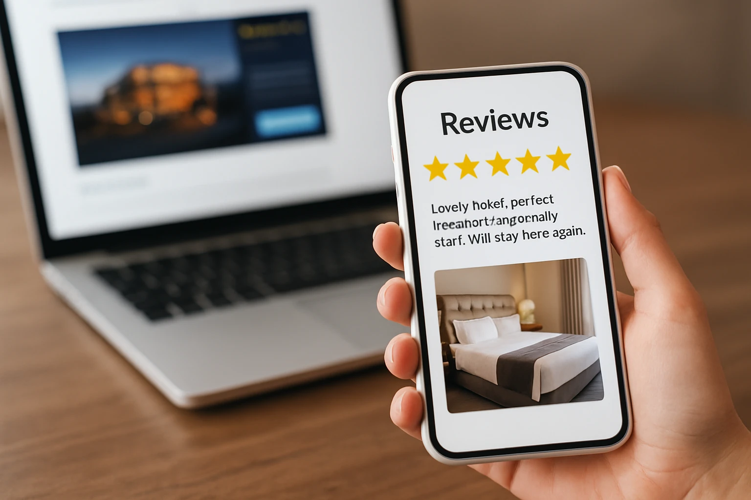 #6 Build Trust With Reviews, Photos, and Proof - online booking platforms decrease a hotel's visibility guide
