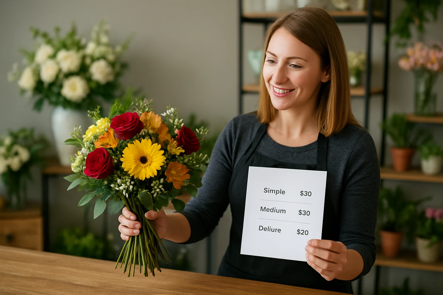 #6 Choose a florist with clear price tiers and budget options - florist in perth amboy nj guide