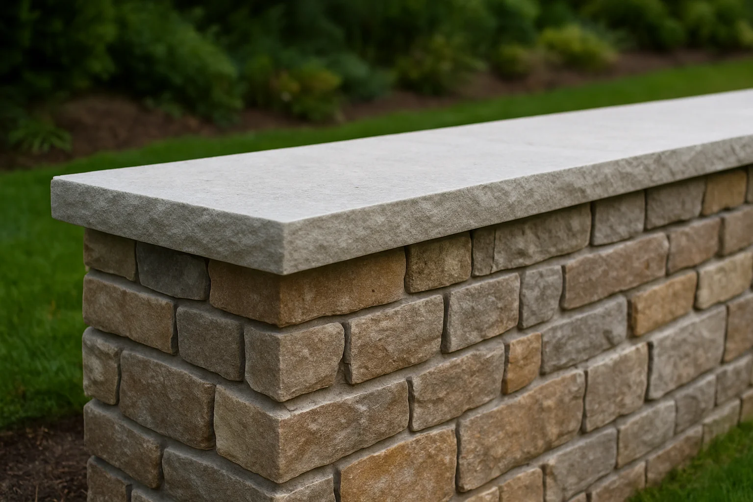 #6 Installation details that make a big difference - Stone Wall Coping guide