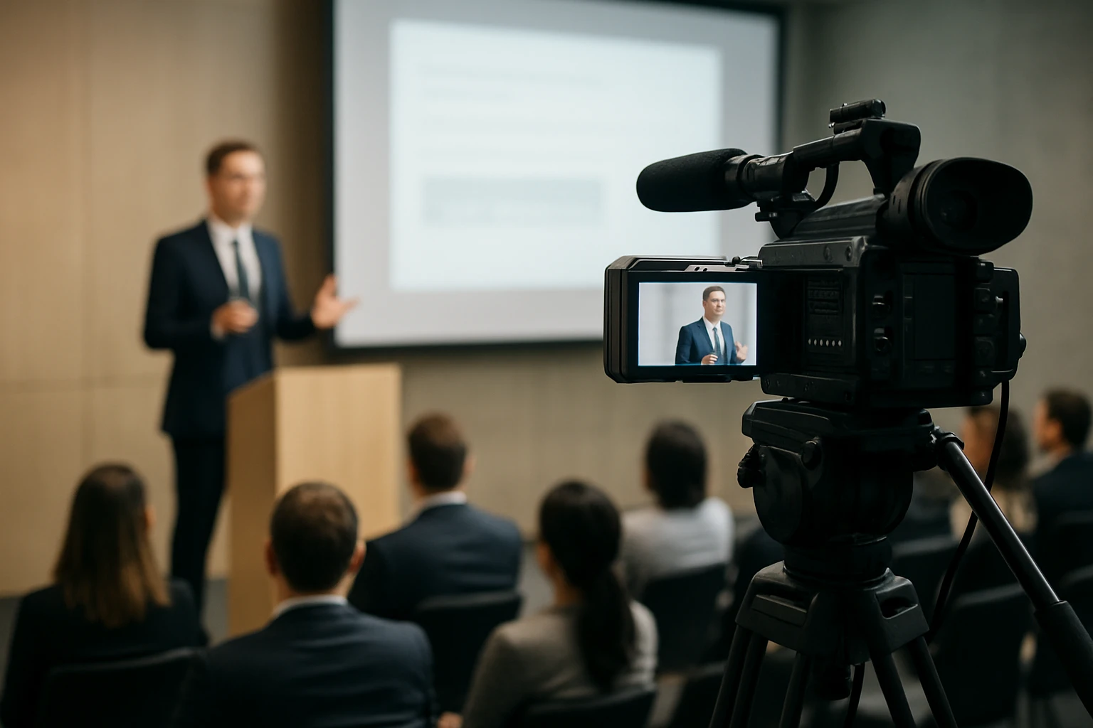 6. Myth: Recording the conference is the same as live streaming it - conference live-streaming guide