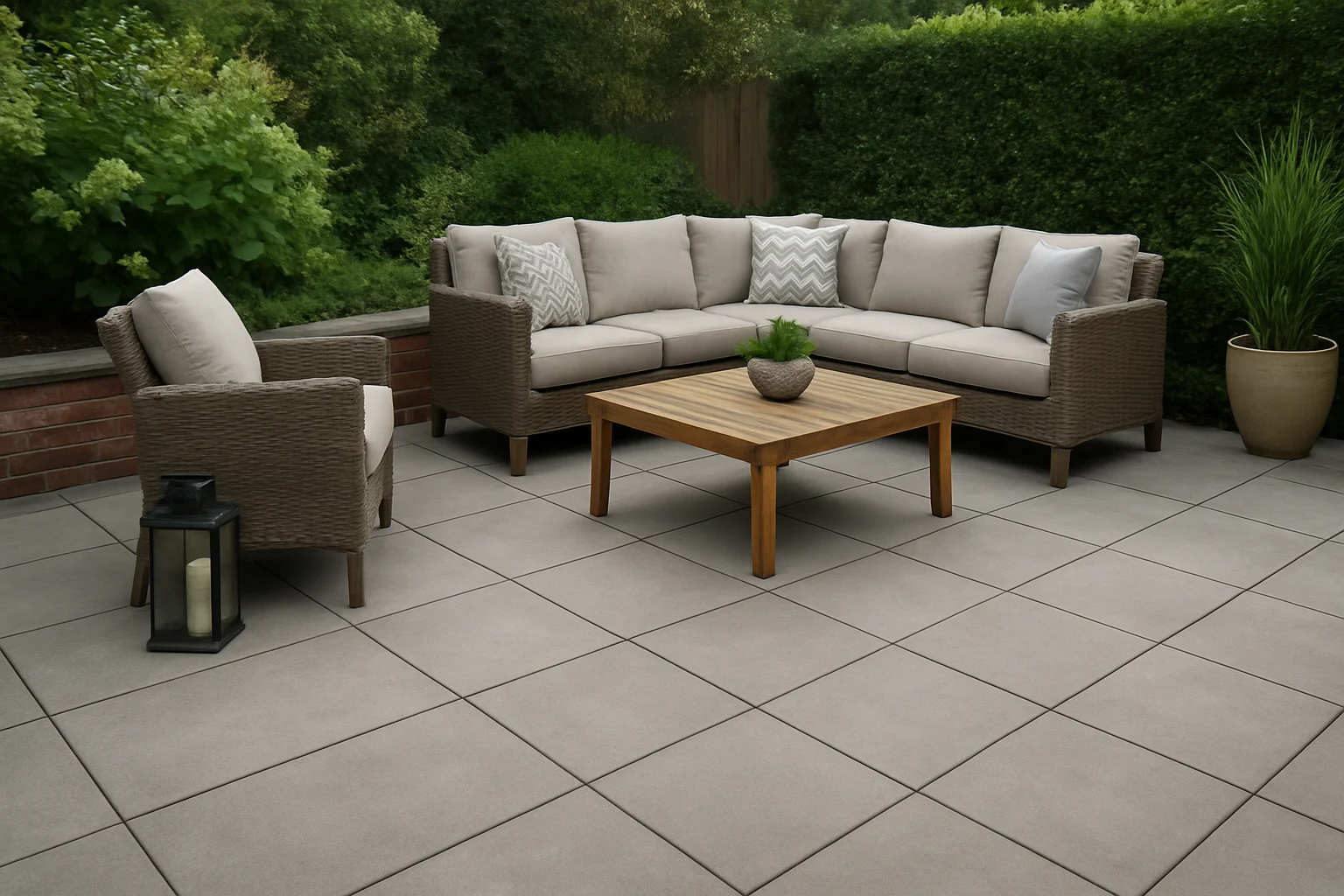#6 Turn patios into outdoor rooms - Concrete Pavers guide
