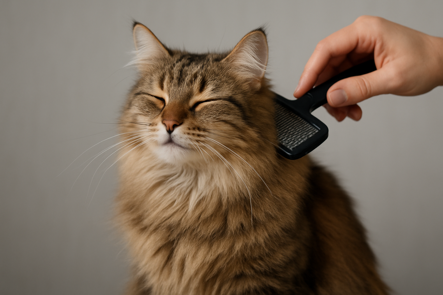 Illustration for 12 Essential Grooming Hacks You Can Start Today related to long fur cats