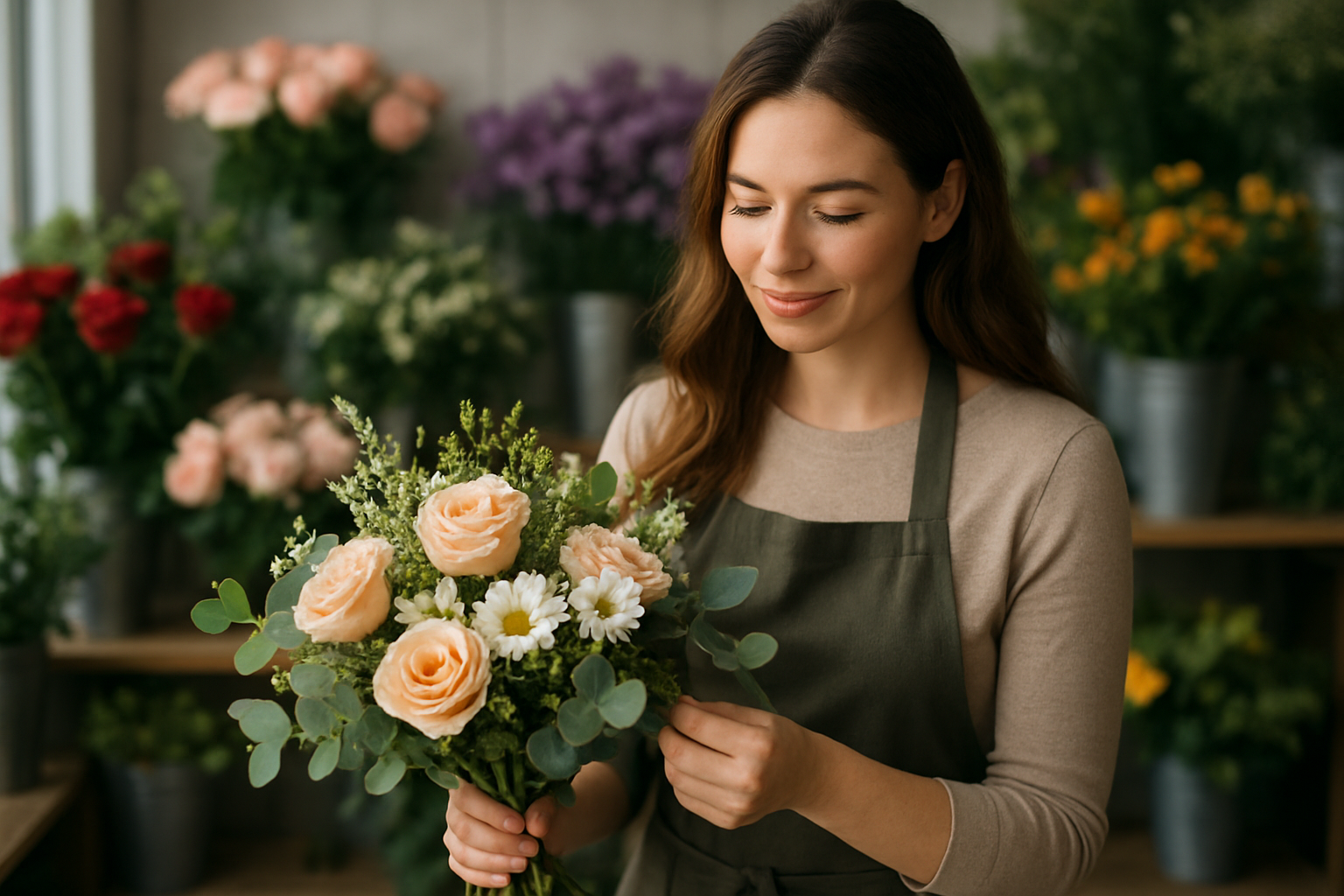 Illustration for Real Stories and Measurable Impact related to flower shop florist