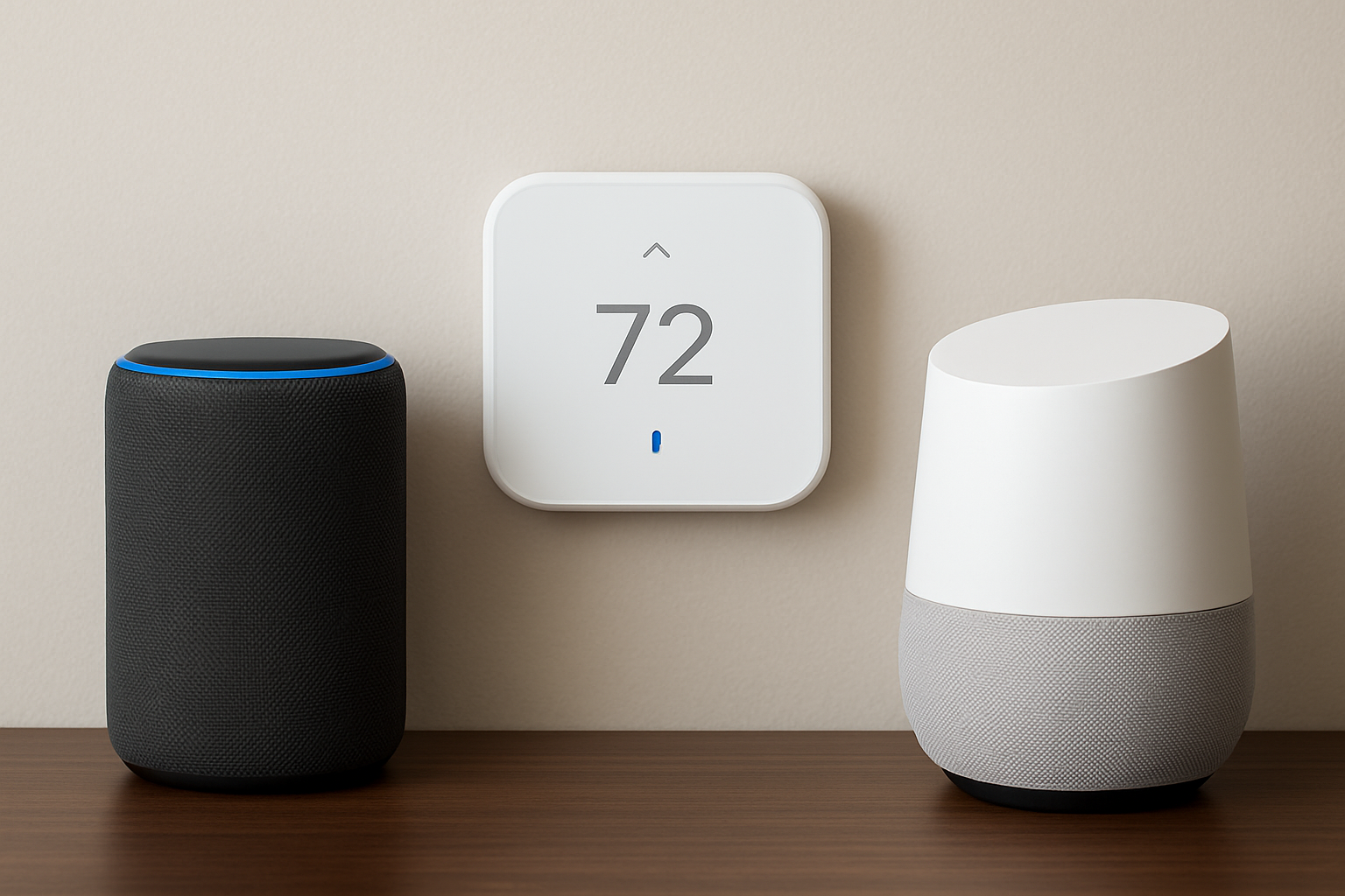 Illustration for Setup and Linking Guide for Alexa and Google Assistant related to wyze smart wifi thermostat alexa google assistant reviews