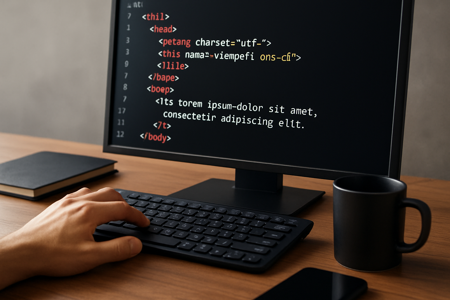 Illustration for Technical Essentials: Accessibility, Performance, and Security Basics related to html in web development