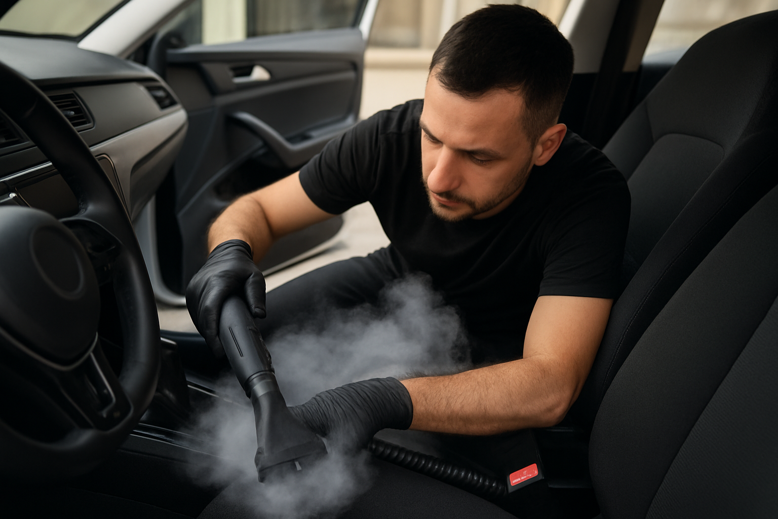 Why Steam Cleaning Is Replacing Chemical Car Cleaning in London 2 Illustration for Best Practices to Protect Your Cabin and Paintwork related to interior steam cleaning