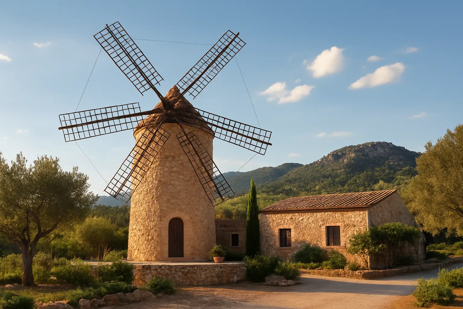 #7 Molino Restaurado en Alaró - alojamiento rural boutique guide