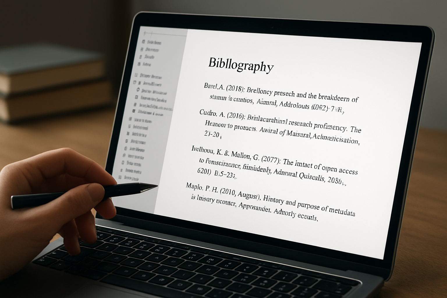 Illustration for Formatting That Signals Authority: Styles, Metadata, and Markup related to zotero bib