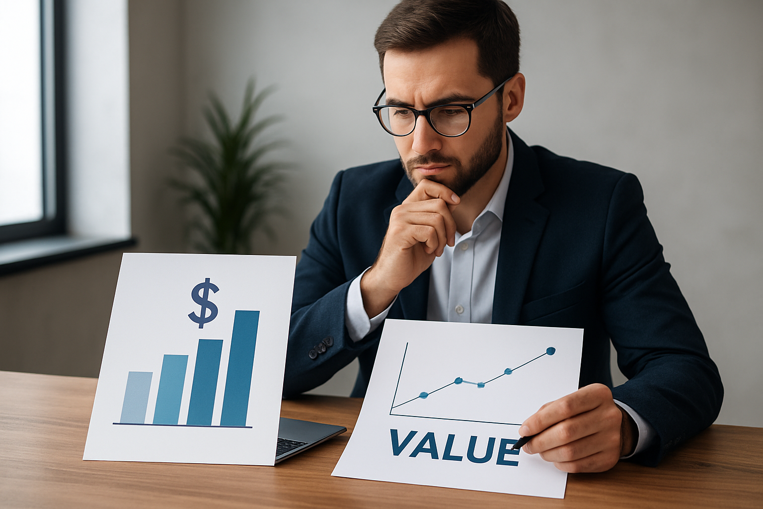 Illustration for Price vs. Value: Compare Engagement Models Before You Commit related to seo and company