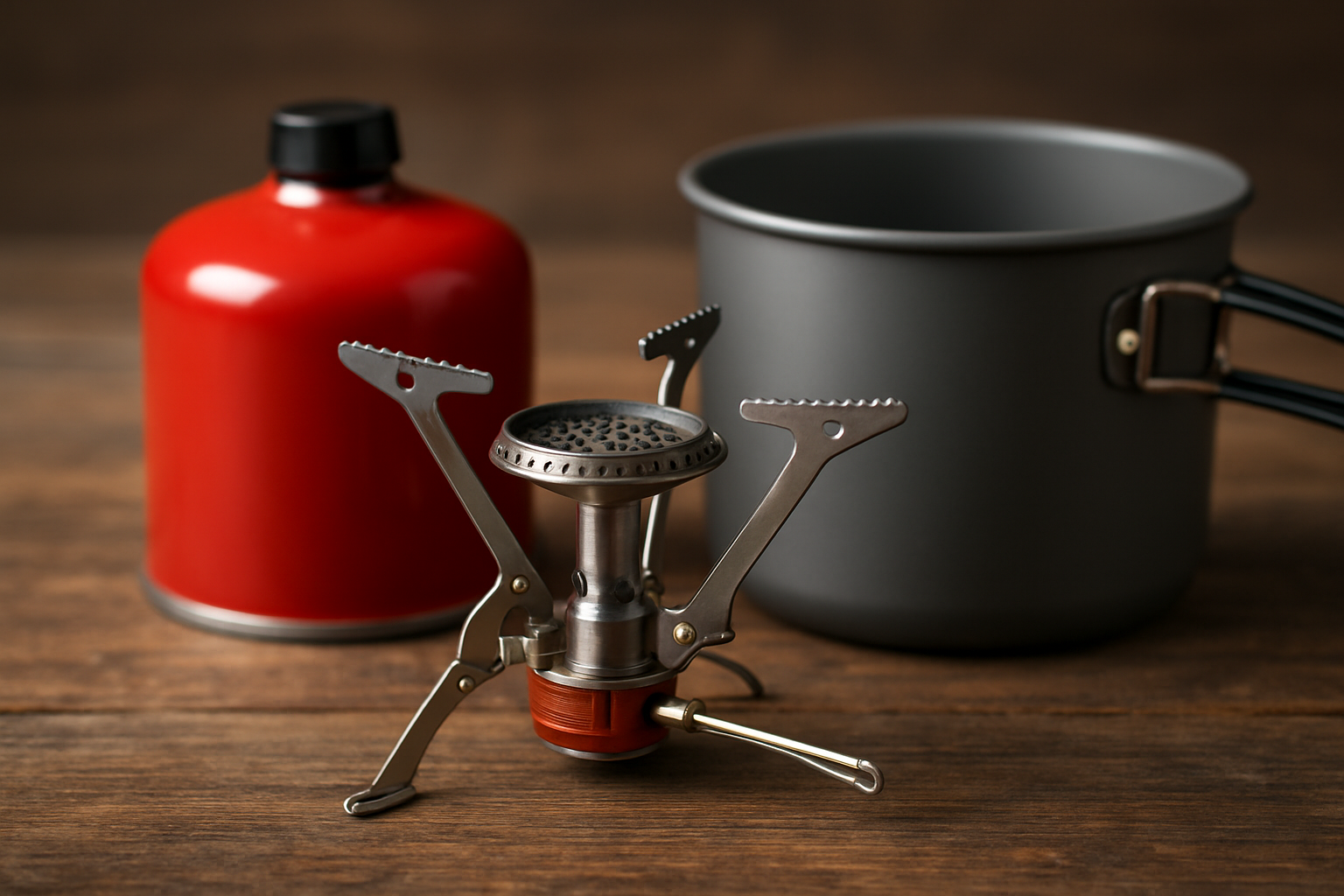 Illustration for Step 4: Match Your backpacking stove to Fuel and Cookware related to woods ™ backpacking stove