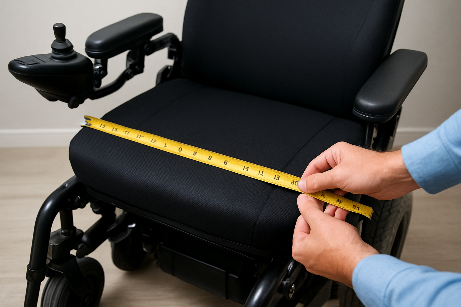 Illustration for Measurement Cheatsheet and Quick Reference related to electric wheelchair buying guides