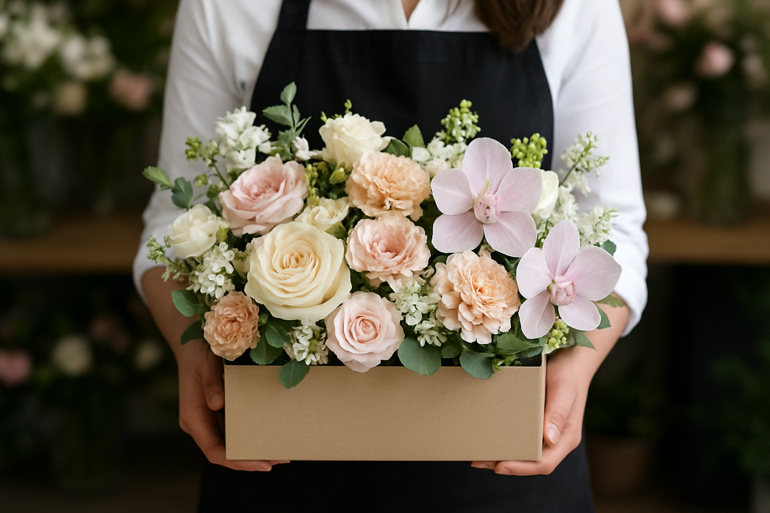 Illustration for Why Choose The Flower Boutique for Personalised Flower Boxes, Weddings, Funerals, and Events? related to who offers personalised flower boxes in perth
