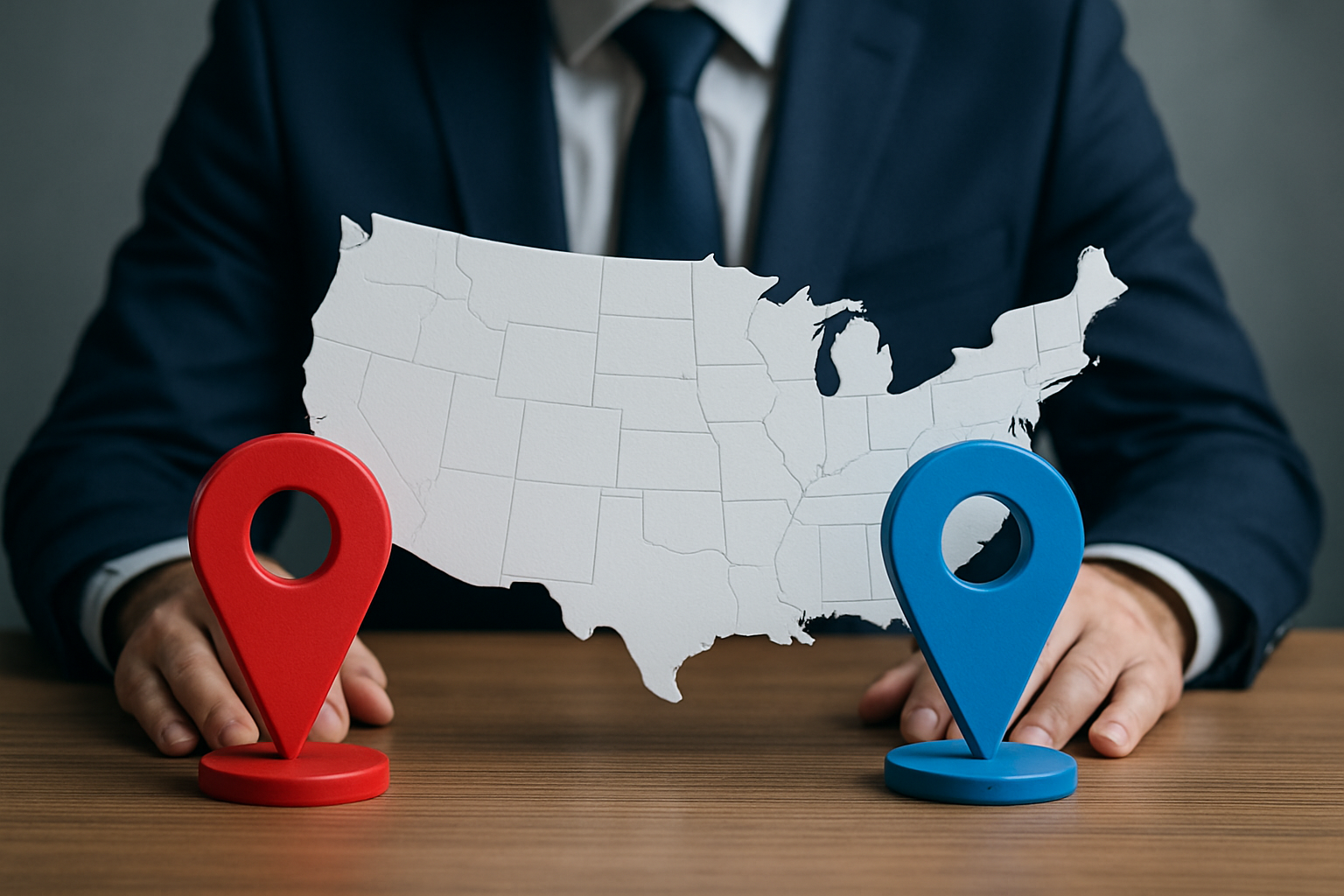 Illustration for Local Versus National Reach: When You Need Both To Win related to seo near me