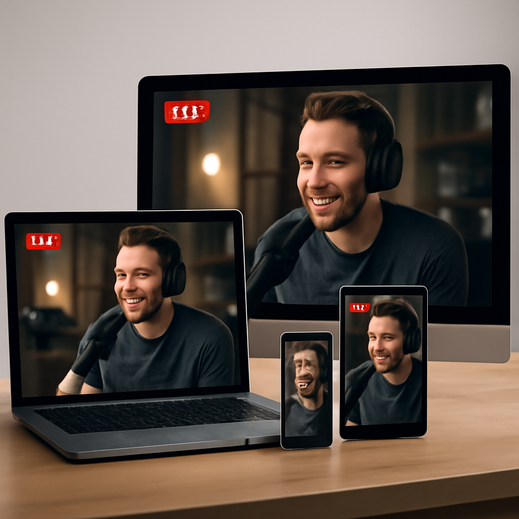 Illustration for Multiplatform Reach and Accessibility related to live streaming streaming