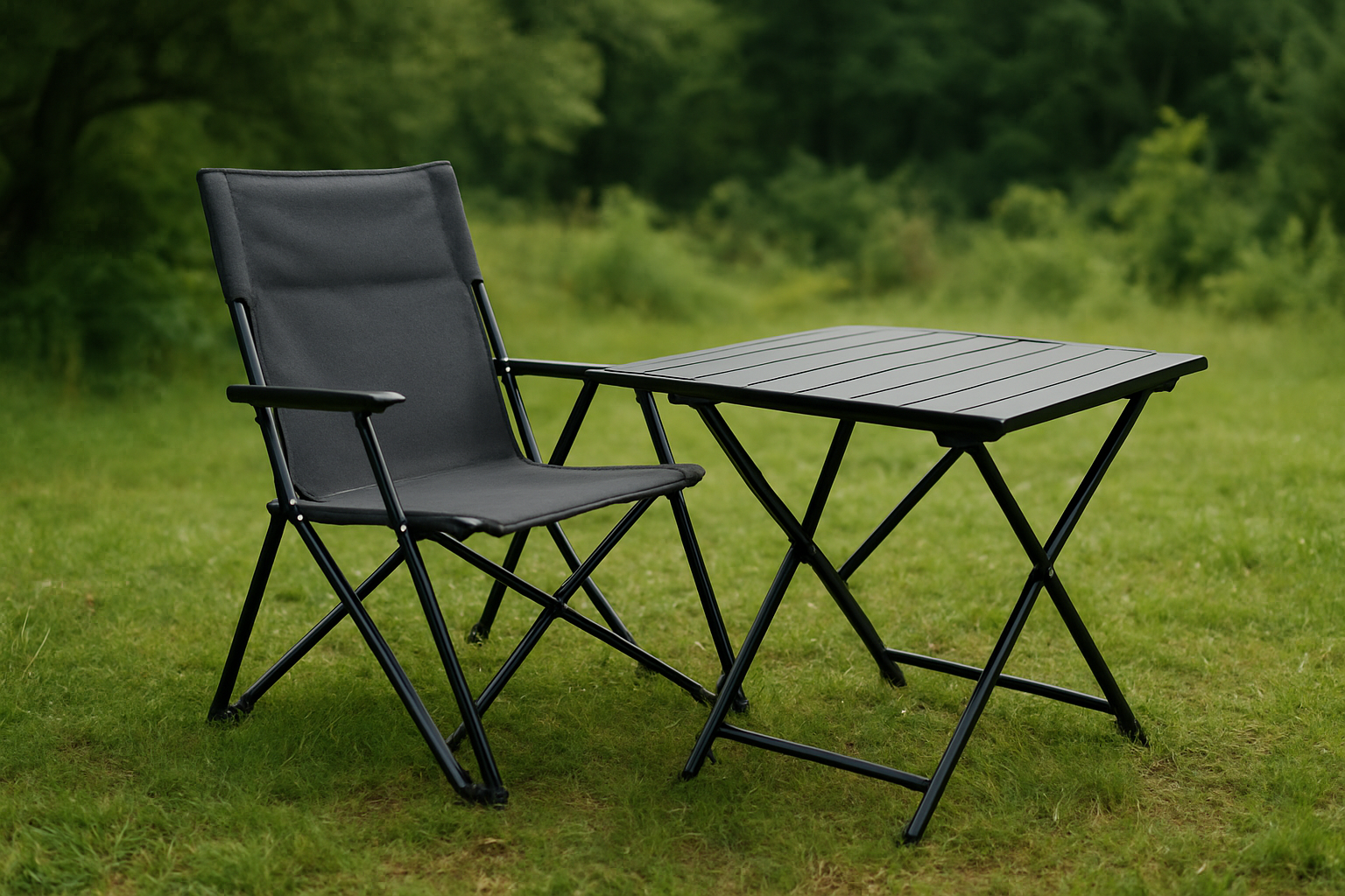 Illustration for Materials, Maintenance, and Longevity related to how to choose the right camping chair and table