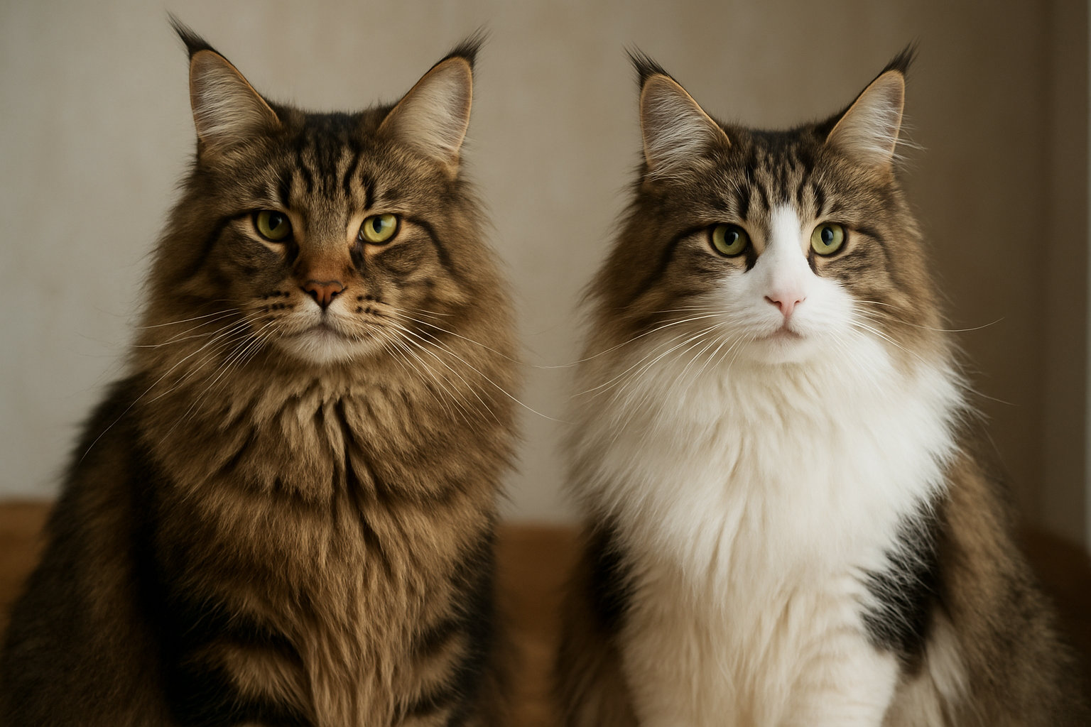 Illustration for What Mad Cat Man Brings to Your Decision related to maine coon vs norwegian forest cat