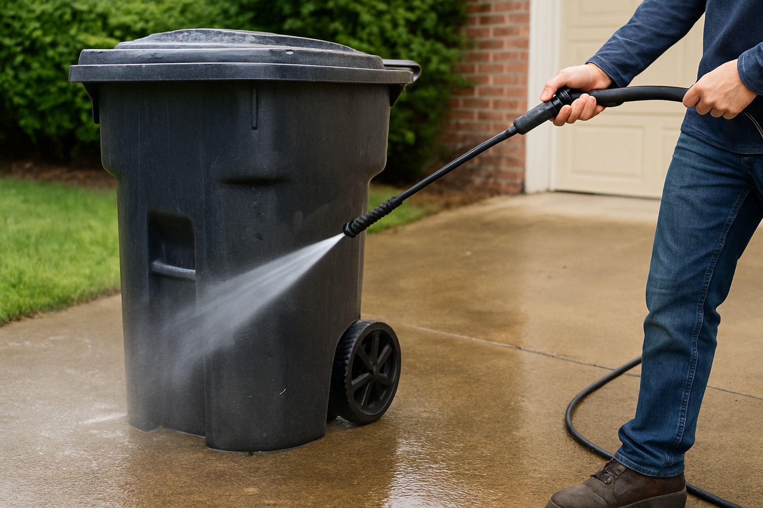 Illustration for Bin-Safe Cleaning: Why Bins and Runoff Matter More Than You Think related to power washing near me