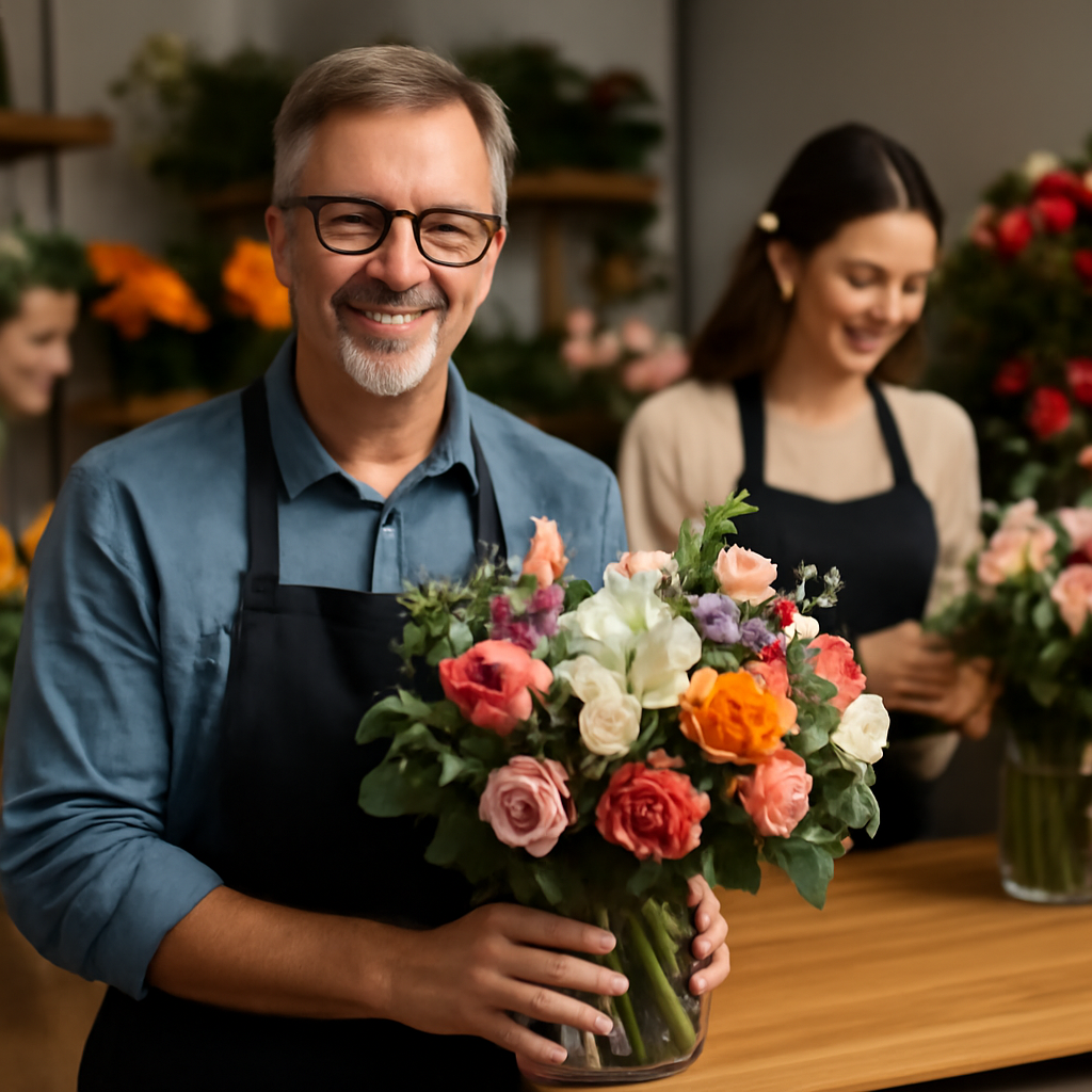 Illustration for Mini Case Studies: Real Perth Moments, Real Floral Wins related to family owned florist offering personalized service in perth