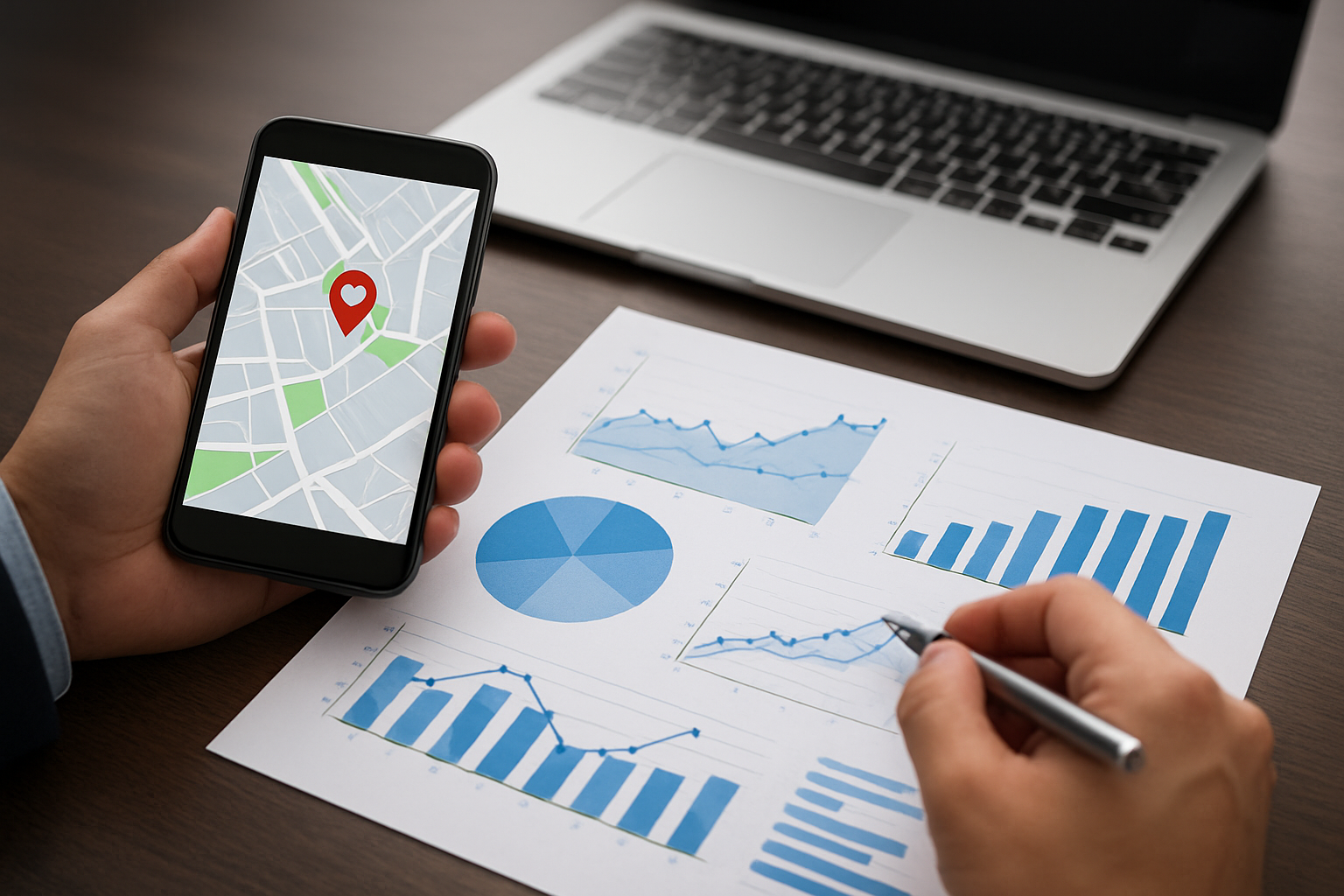 Illustration for Tracking Success and Proving ROI related to google maps optimizatoin