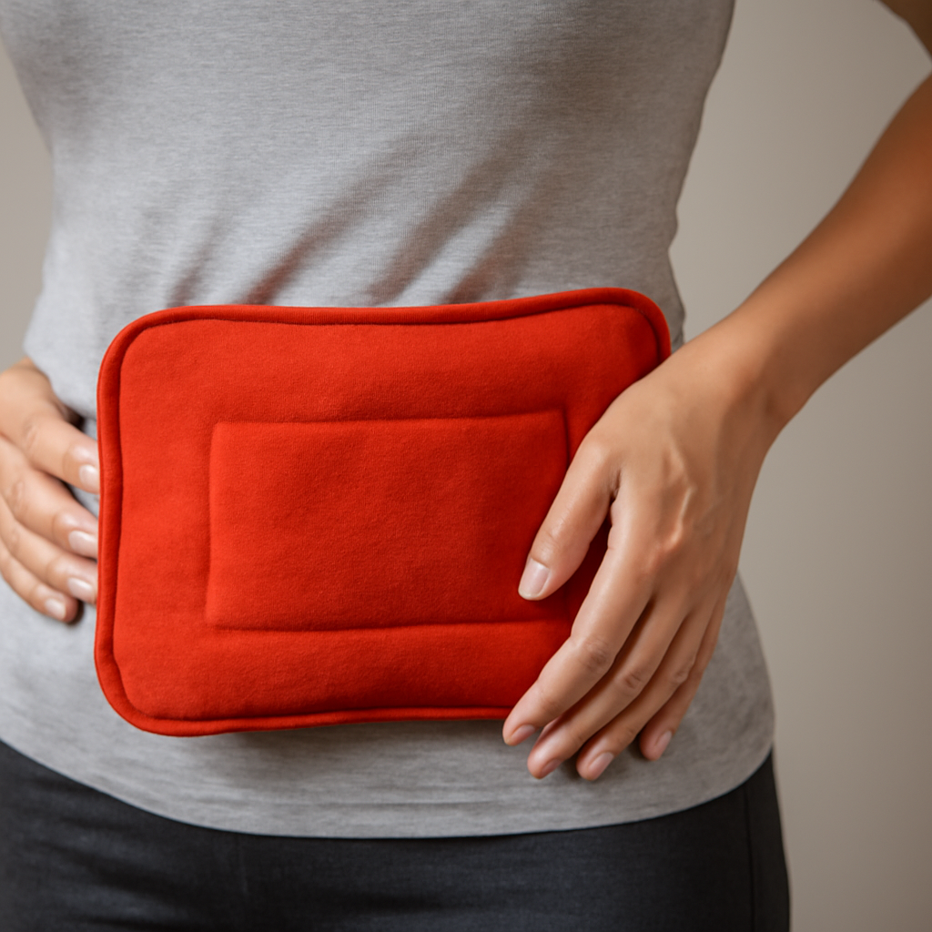 Illustration for How Heat Works on Cramps, Nerve Pain, and Muscle Spasm related to cramp heat pad