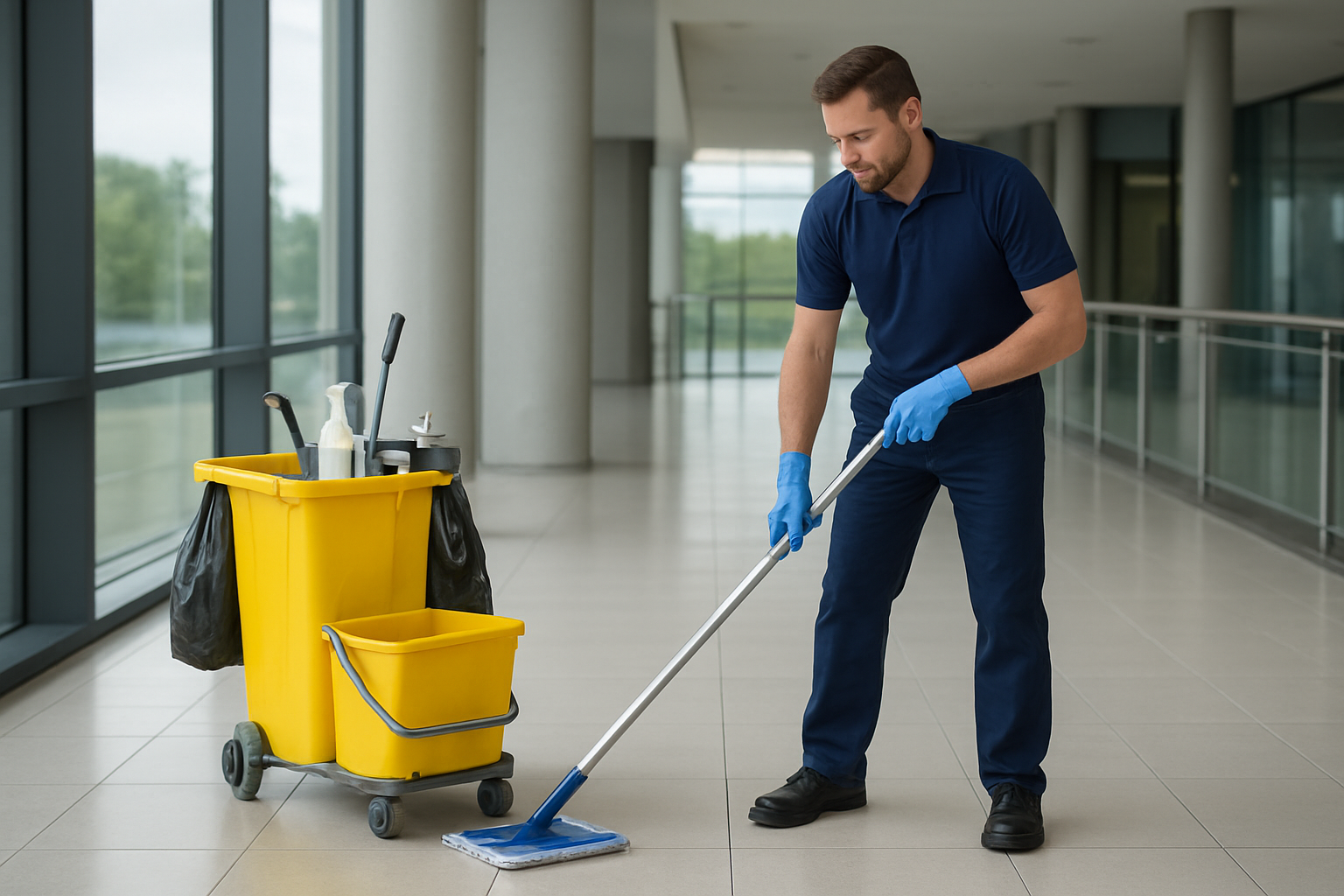 Illustration for Local Fit: Vancouver, WA and Portland, OR Considerations related to janitorial commercial services