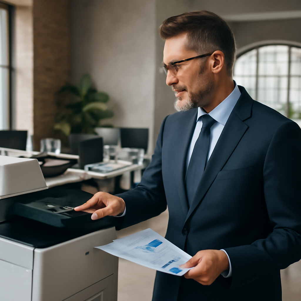 Illustration for How Printcom Orchestrates a Low-Drama, High-Value Print Environment related to comprehensive printing solutions for businesses