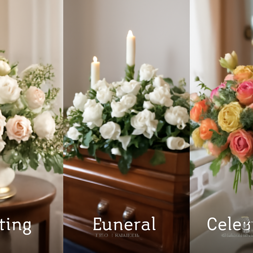 Illustration for Designing for Every Milestone: Weddings, Funerals, and Celebrations related to professional event floral design