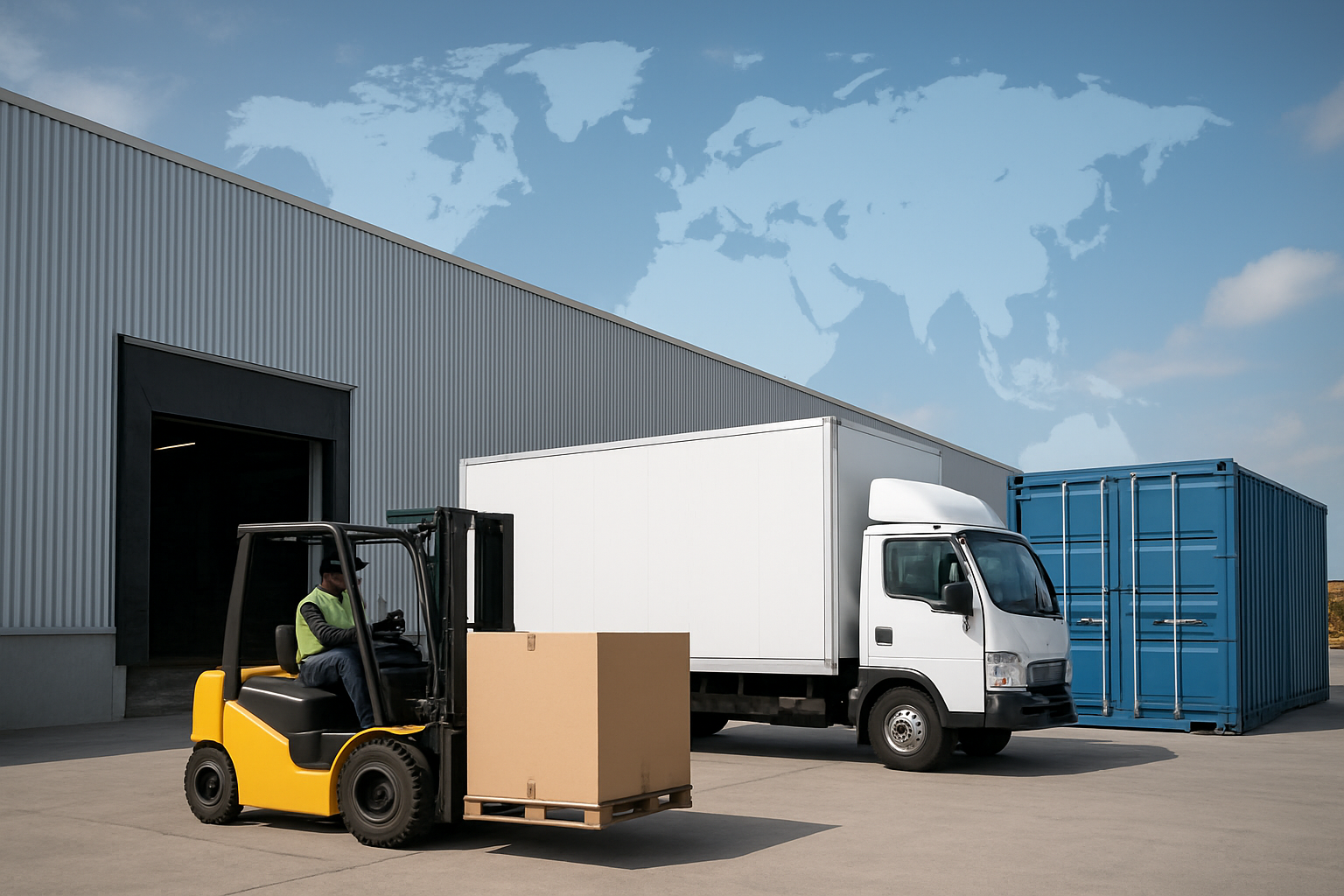 Illustration for Where Cliffe Enterprise Limited Fits: Printing, Fulfilment, and Distribution Expertise related to uk and international distribution