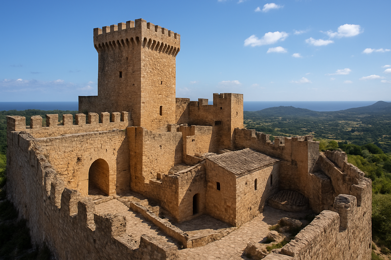 Illustration for Arquitectura, espacios y una visita que cuenta historias related to castillo de capdepera