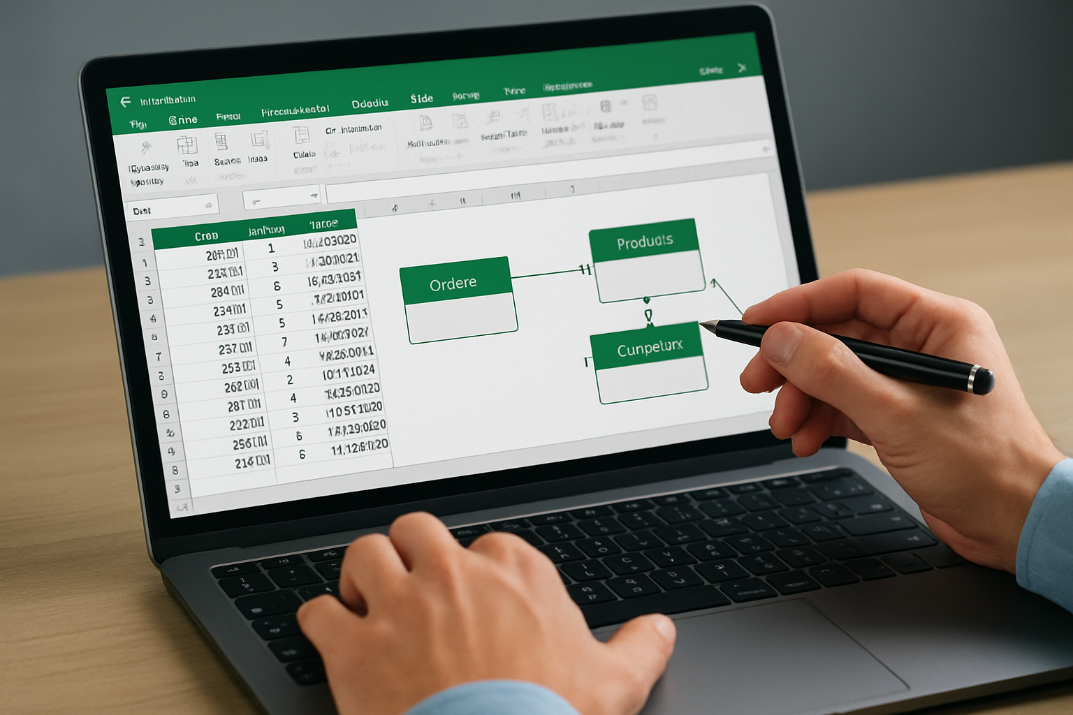 Illustration for Common failure modes and how to fix them related to power pivot and data modeling in excel