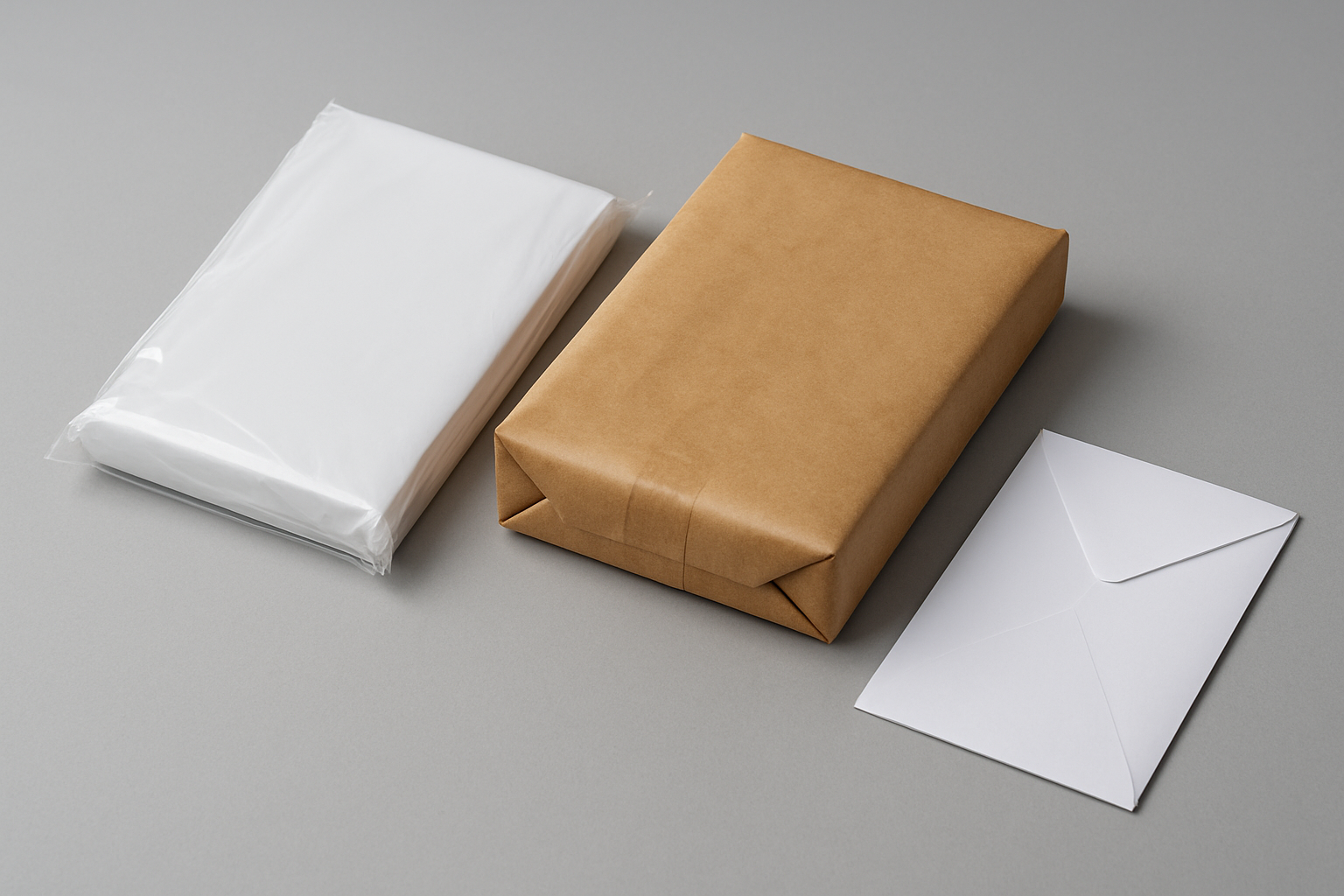 Illustration for Mailing Fulfilment Choices: Poly Wrap, Paper Wrapping and Envelope Enclosing Explained related to publication printing and mailing