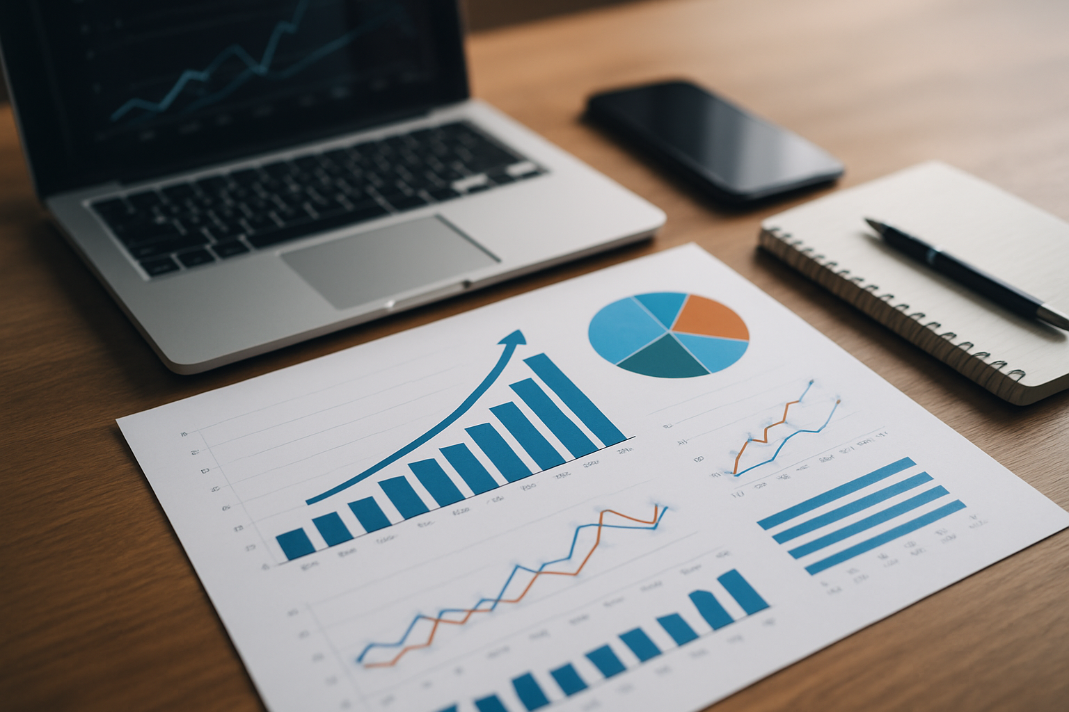 Illustration for Numbers That Matter: Metrics, Benchmarks and How to Connect Them related to seo marketing digital