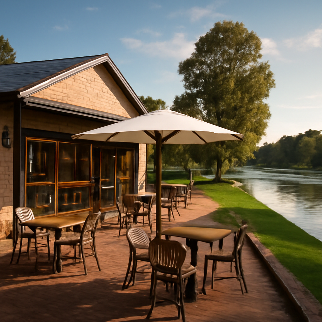 Illustration for Making It Easy: Access, Accommodation, and Planning Support related to picturesque cafe and bar along the canning river