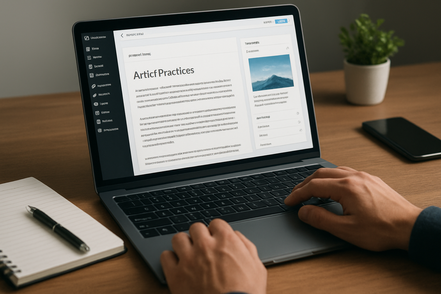 Illustration for Best Practices for Scalable, AI-Optimized Publishing related to content publishing workflows