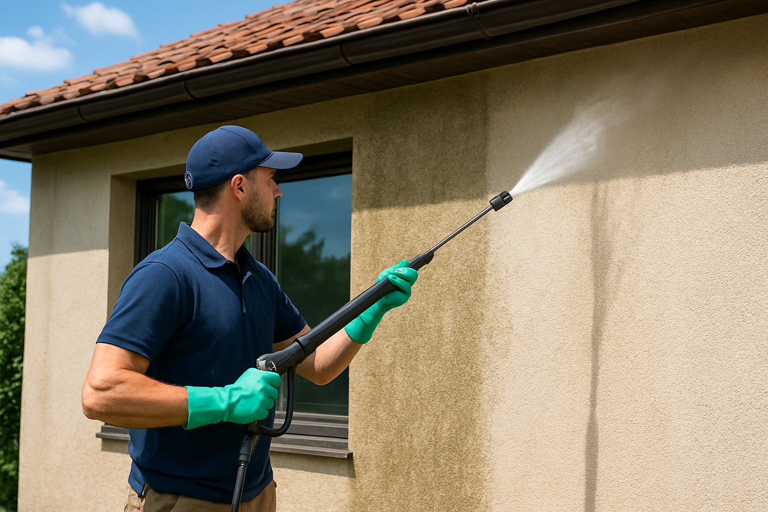 Illustration for DIY or Pro? Safety, Quality, and When to Get Help related to soft washing Queensland