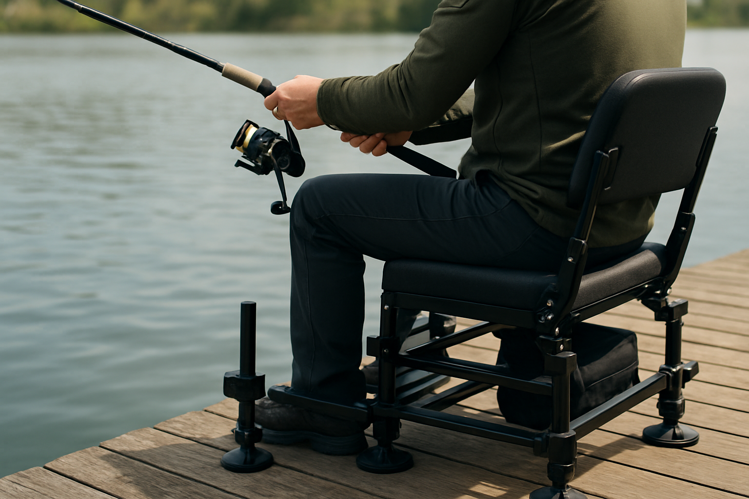 Illustration for Ergonomics, Geometry, and Stability: Get the Fit Right related to fishing specific seating options