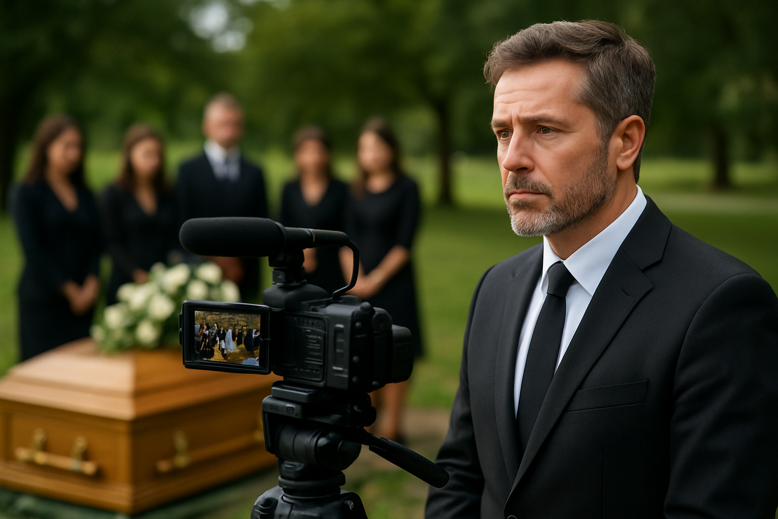 Illustration for Why Families and Organisations Trust Livestream Company related to funeral live streaming sunshine coast