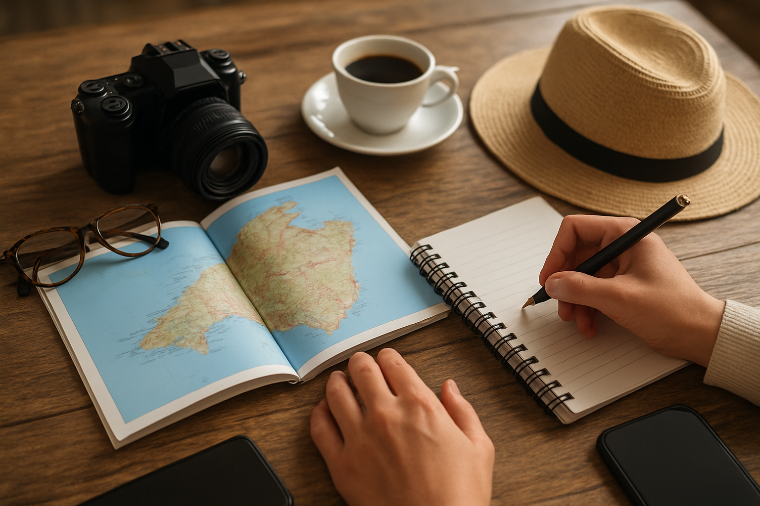 Illustration für Tools und Ressourcen zur Planung Ihres Erlebnisses im Zusammenhang mit mallorquinischer Kultur in einem Boutique-Hotel